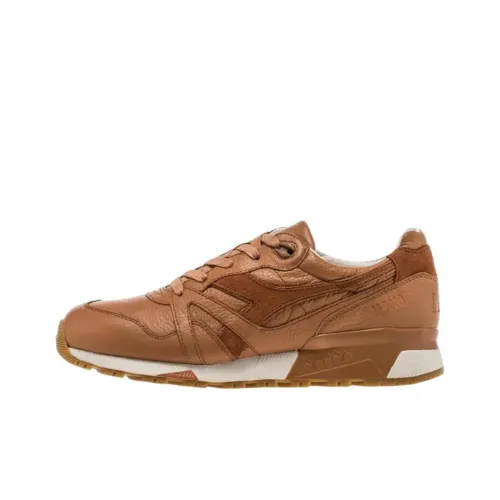 A Ma Maniere x DIADORA N9000 Устойчивый к истиранию Низкий Топ Повседневная обувь Унисекс Коричневый