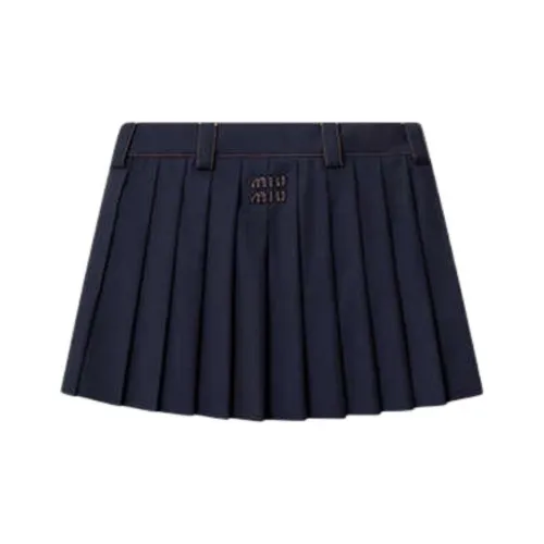 MIU MIU SS25 Повседневные короткие юбки Женские