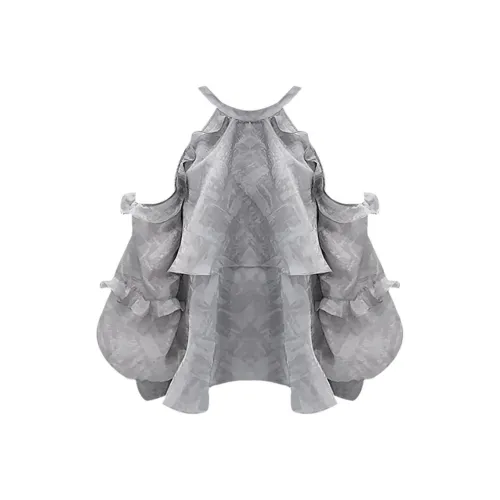 WOVLAS Длинное платье с длинными рукавами женское