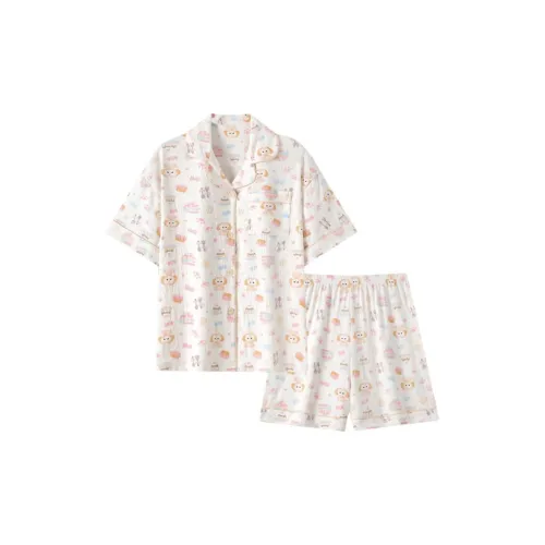 OEING Щенок Pawprints Одежда Комплекты Женские Пижамные комплекты