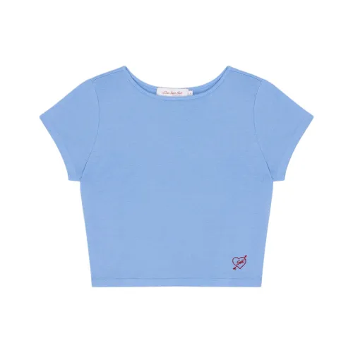 Lisa Says Gah Синие Женские Футболки