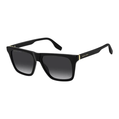 MARC JACOBS Пластик Квадратные Солнцезащитные очки Мужские Черные