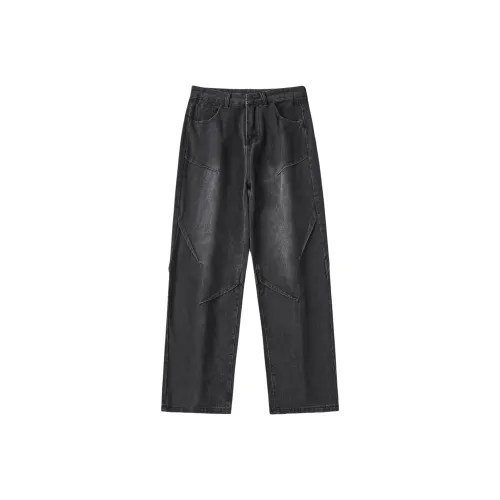 METE WHALE MT Черные Унисекс Джинсы