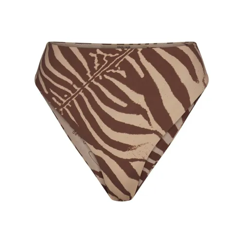 SKIMS x Roberto Cavalli SS25 ВЫСОКО-ПОДНЫЖНЫЙ Бикини Низ Плавки Женские