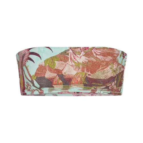 SKIMS x Roberto Cavalli SS25 Микро Бандо Бикини Топ Бикини Женские