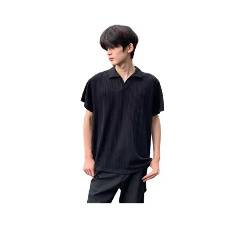 DANJUE Тяжелый Комплект с Рубашкой Cleanfit с Отложным Воротником Короткий Рукав Унисекс