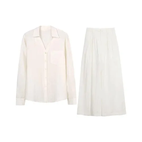 MARIE·COCO Топ + брюки Женские Повседневные костюмы