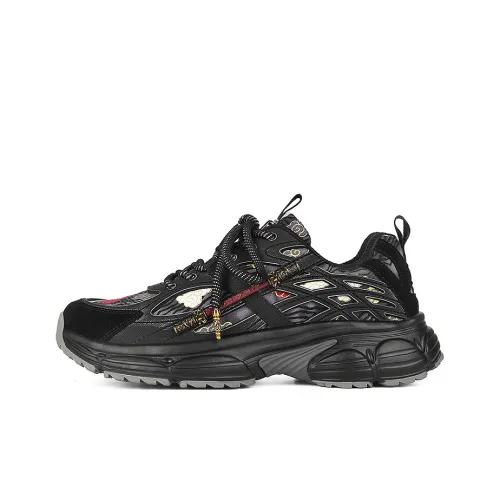 SWISS MILITARY Black Myth Slip-resistant Low Top Footwear Cushioned Trainers Unisex SWISS MILITARY Black Myth Противоскользящие Низкие Кроссовки с Толстой Подошвой Унисекс