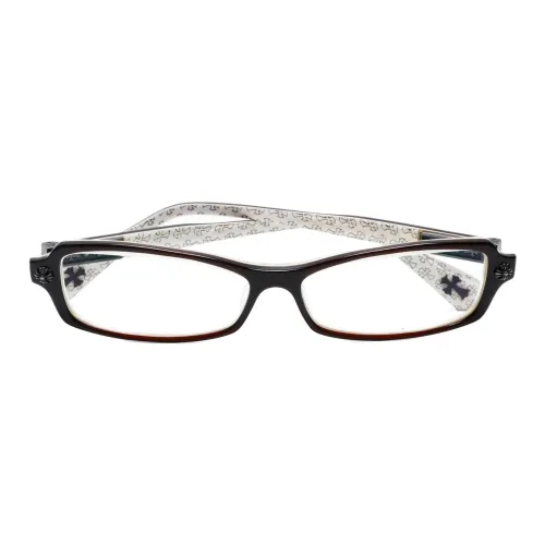 Chrome Hearts Ацетат Прямоугольные Оправы для очков Унисекс Умбра