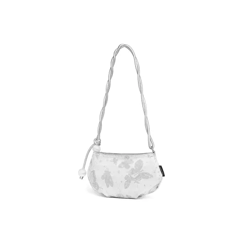 CORALDAISY Ткань Сумка через плечо Стандартная Женская Серебряный