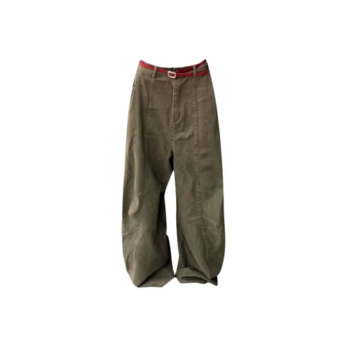 Olivia Share777 Армейский зеленый Женские джинсы