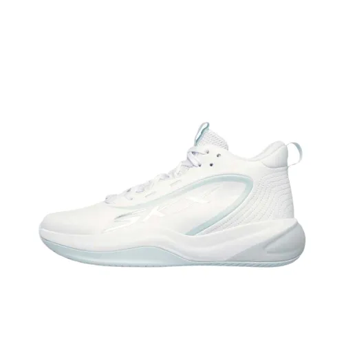 Skechers League Баскетбольные кроссовки Высокие Белые Унисекс