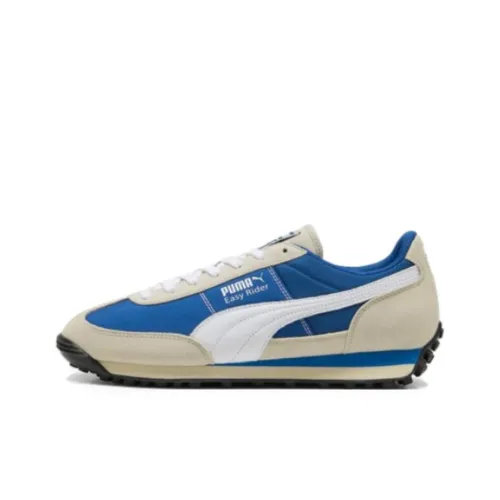 PUMA Easy Rider Устойчивый к истиранию Низкий Топ Casual Унисекс Белый Синий