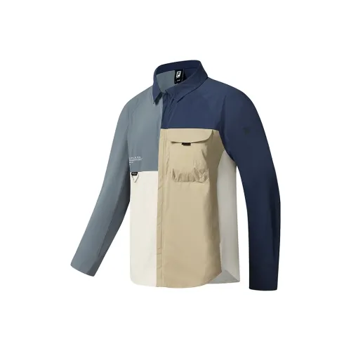 FILA Explorer Deep Island Blue Men's Shirts