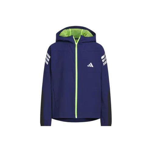 Adidas Темно-синий/Металлическое серебро Kids Куртки