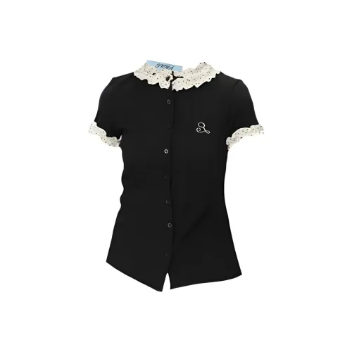 SKYA Черные Женские Футболки