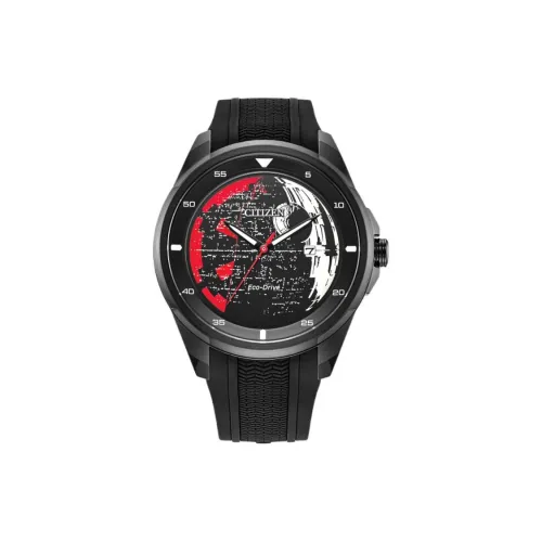 CITIZEN Световой Кварцевый Механизм Мужские Часы Drive Collection 45 мм Черные