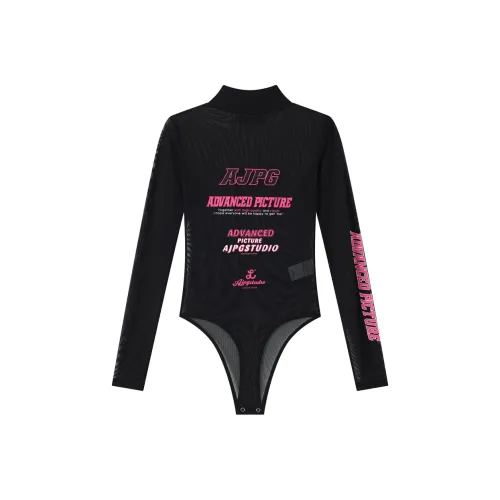 AJPG Черные Женские Футболки