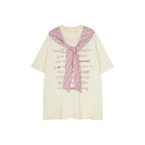 7 SEVFUN Абрикос Женские Футболки