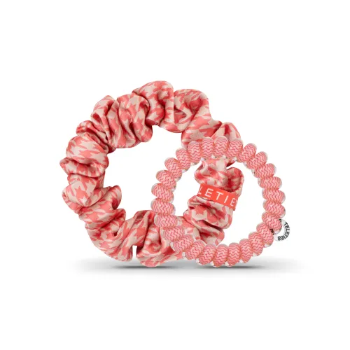 TELETIES Шелковые резинки-спирали для волос женские