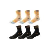 6 пар (3 желто-синих + 3 черно-желтых)