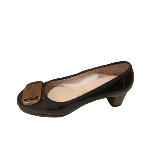 Ferragamo Высокие каблуки Кофе Женские