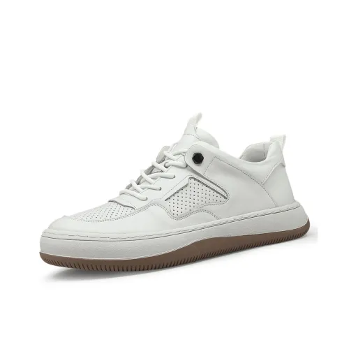 Devanro Низкий Топ Casual Мужской Белый