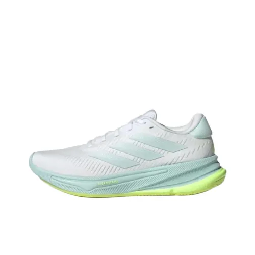 Adidas Supernova Ease Амортизация Поддержка Низкий Топ Беговые кроссовки Женские Зеленый