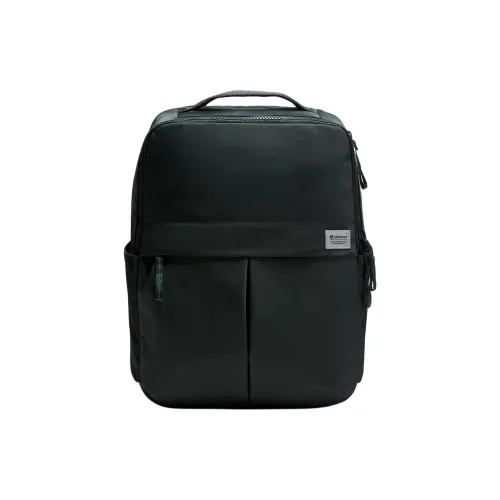 lululemon Регулируемый ремешок средний рюкзак унисекс цвет Rainforest зеленый