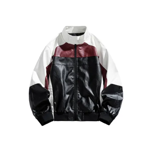 MDGR Черный Унисекс Кожаные куртки