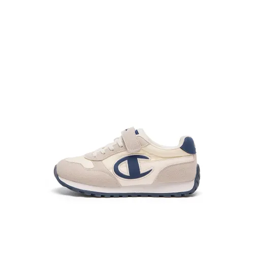 Champion Kids Устойчивый к истиранию Дышащий Поддерживающий Отводящий влагу Низкий Топ Детская Беговая Обувь Champion Белый Детский