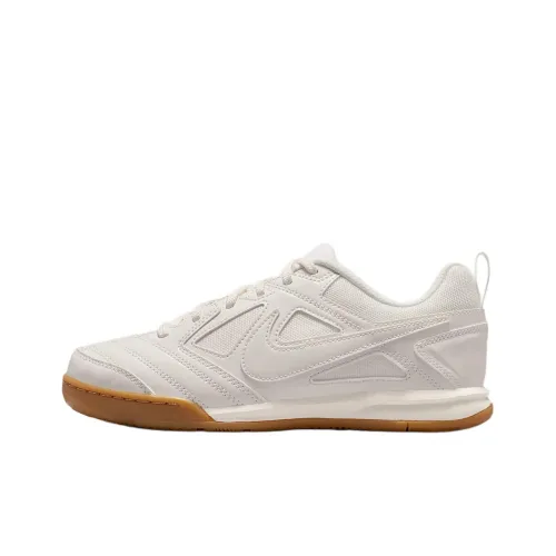 Nike Gato Collection Дышащие Низкие Футбольные Бутсы для Детей Бежевые Белые Коричневые Подростки