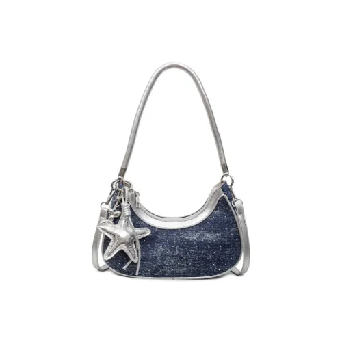 Yi Brigade Ткань Сумка через плечо Стандартная Женская Синий Темно-синий Зеленый