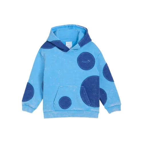 PUMA x Blue Elf Совместное издание Свитшот Fenty Smurfs для детей 3-7 лет