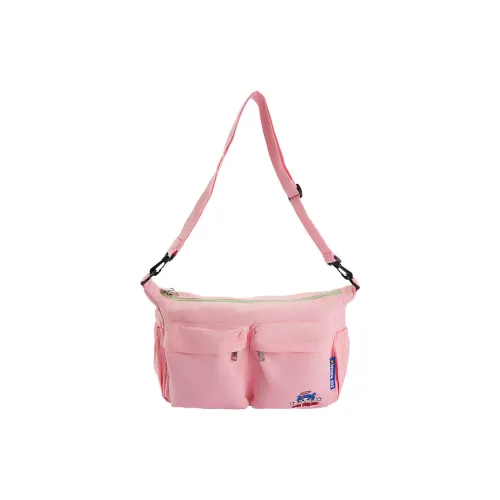 MYTIMELAB Хлопок Сумки через плечо Унисекс PEA Желтый Прозрачный Озерно-голубой Pure Розовый