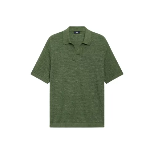 THEORY Зеленая Мужская Поло