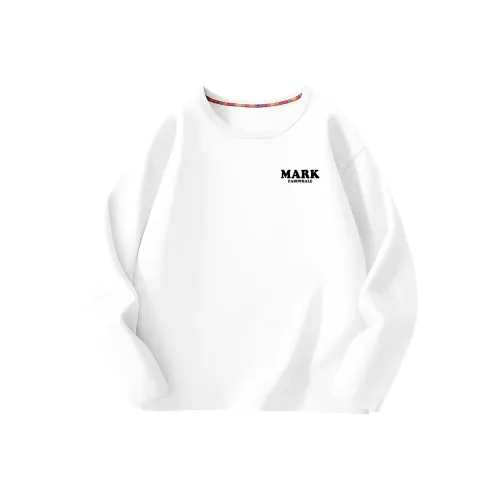 FAIRWHALE 100% хлопок Длинный рукав Т-рубашка