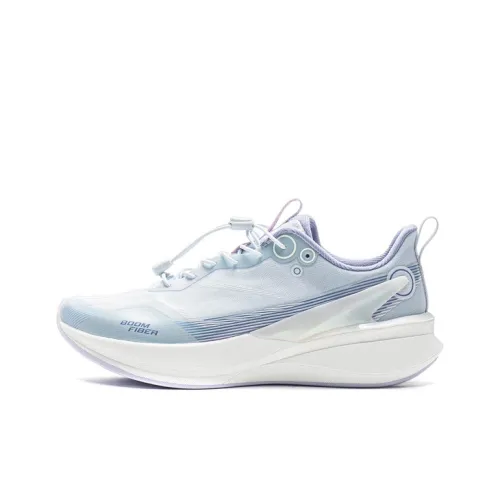 LINING YOUNG Амортизация Устойчивость к истиранию и Прочные свойства Низкий Топ Детские Беговые Кроссовки Синий Подростки