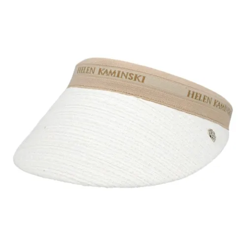 HELEN KAMINSKI Хлопковые головные уборы с защитой от солнца унисекс белый