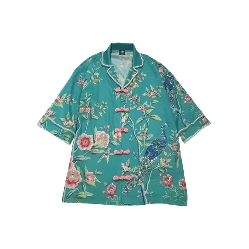 TCH Зеленая рубашка Женские рубашки