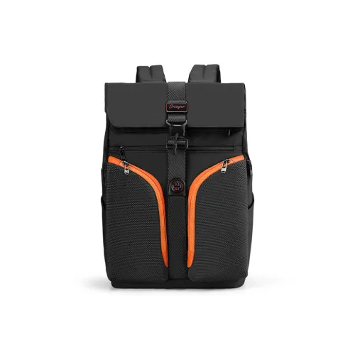 CROSSGEAR Рюкзак из кожи стандартный унисекс черный