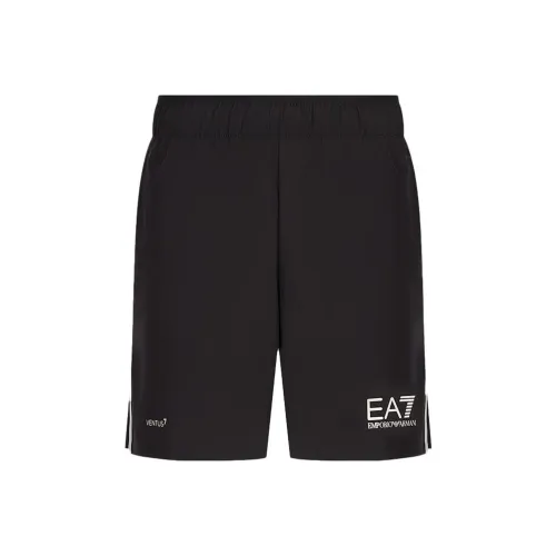 EMPORIO ARMANI EA7 Повседневные шорты Мужские Черные