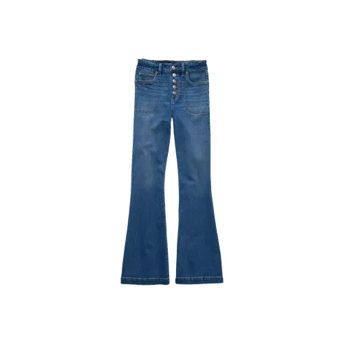 AMERICAN EAGLE Синие Женские Джинсы