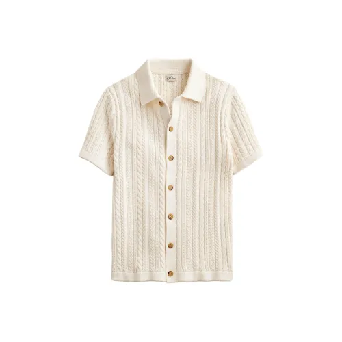 J.Crew Мужские рубашки цвета слоновой кости