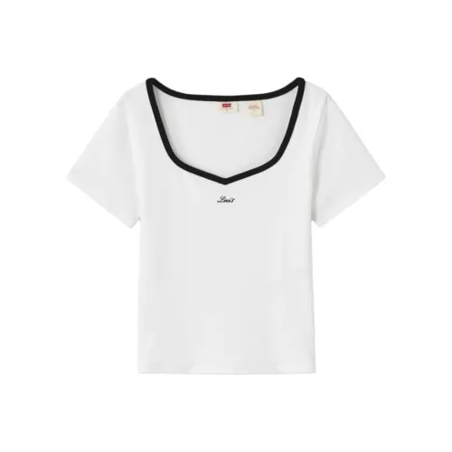 Levis Белые Женские Футболки