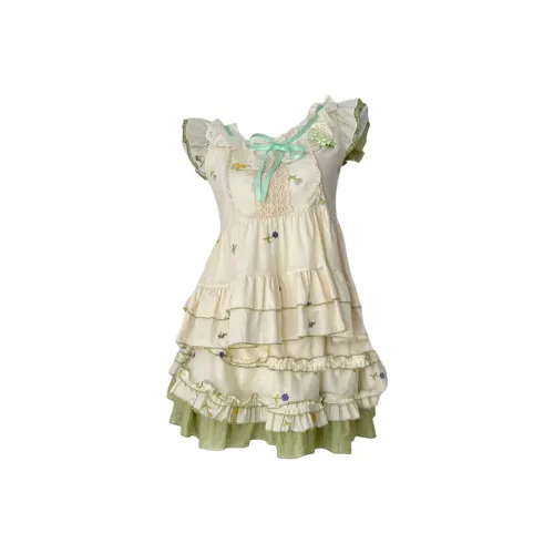 Nooidea Official Короткий рукав Платье Женское