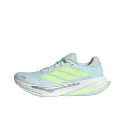 Adidas Supernova Prima 2 Амортизация Дышащий Поддерживающий Низкий Топ Беговые кроссовки Женские Зеленый