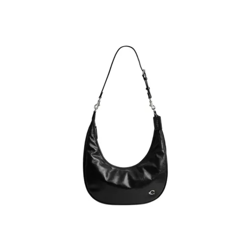 COACH Juliet Коровья кожа Сумка через плечо Средний Женский Черный