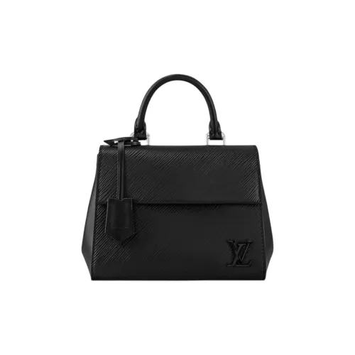 LOUIS VUITTON Cluny Epi Гладкая коровья кожа Сумка Мини Женская Черная