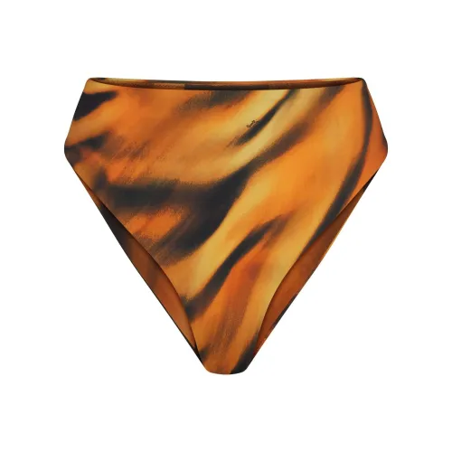 SKIMS x Roberto Cavalli SS25 ВЫСОКО-ПОДНЫЖНЫЙ Бикини Низ Плавки Женские